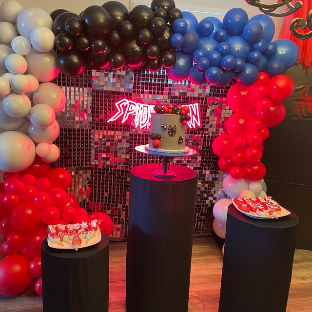 94pcs Matte Black Balloon Garland Archweddingbaby -   Black party  decorations, Black balloons, Birthday party decorations