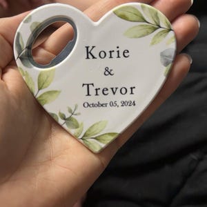 Korie lade till en bild av sitt köp