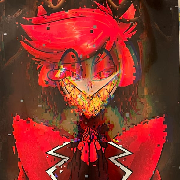 Alastor Hazbin Hotel Character Portrait Art Print - Etsy