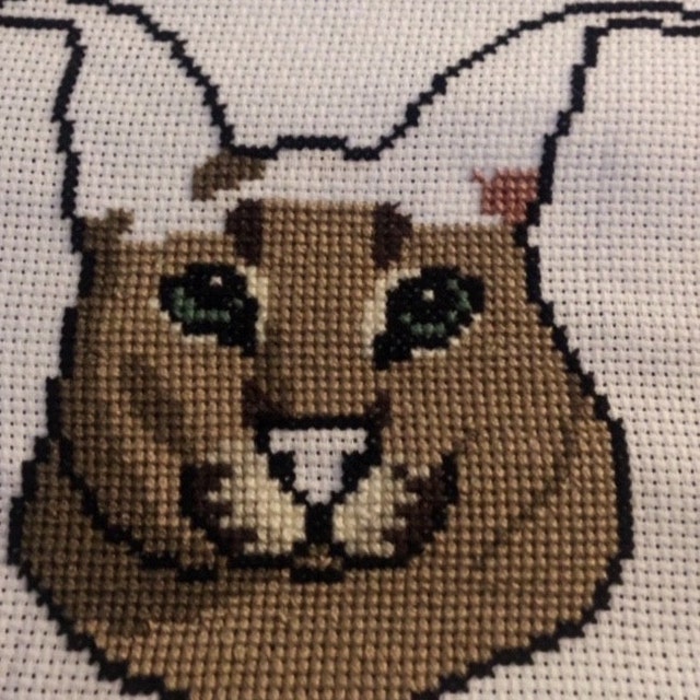 Big Floppa - Caracal, Big Cat Meme - Funny, Modern, Subversive Cross Stitch  Pattern - Digital PDF