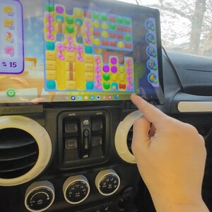 IPad Phone and Tablet Mount Compatible With Jeep Wrangler JK 2011