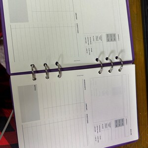 Planner Dividers A5 Printable PDF, PNG Editable Side Tab Template ...