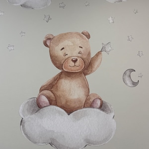 Magnetic chalkboard wall decal Magnetic wall decal playroom Montessori kidsroom Magnetic chalkboard for toddler gift