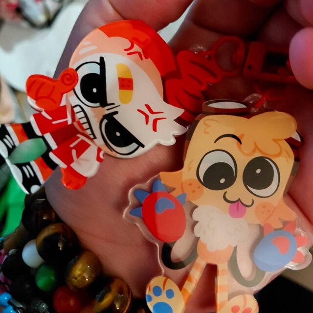 Toon Keychains | Pebble, Dandy, Astro, Shrimpo, Vee, Shelly