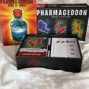 イルミナティカード　 Drug Companies（製薬会社） Pharmageddon: Bugs Vs Drugs, A Medical Science Educational Card