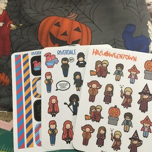 Aria Montgomery Pretty Little Liars Sticker Sheet Bullet Etsy