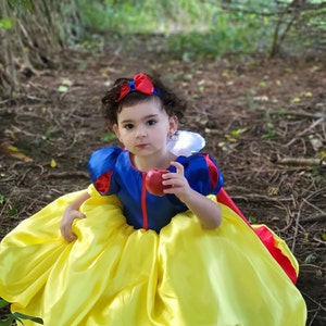 Snow White Dress for Birthday Costume or Photo Shoot Snow - Etsy