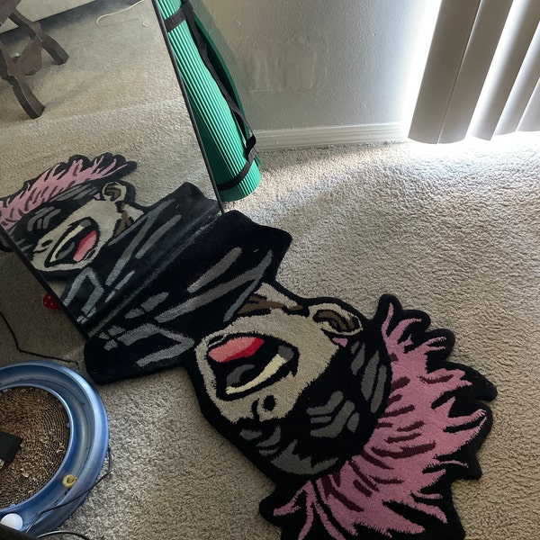 Handmade Green Cotton Durries Hand Block Printed Rugs for Living Room ...