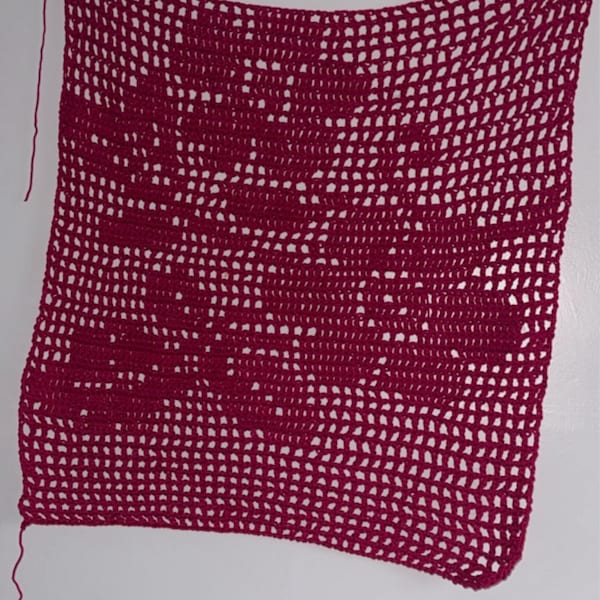 Flora Bloom SET - Filet Crochet Pattern - Etsy