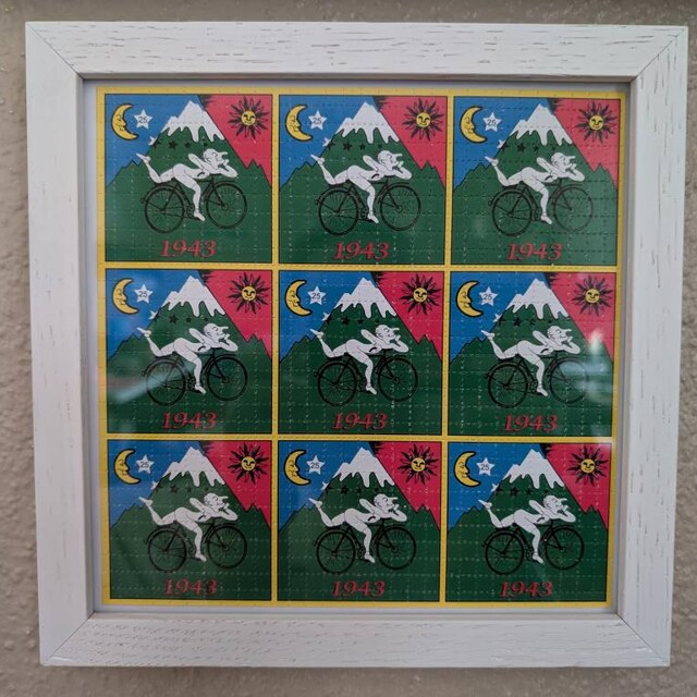 ホフマン バイク 3x3 LSD ブロッター アート サイケデリック アシッド