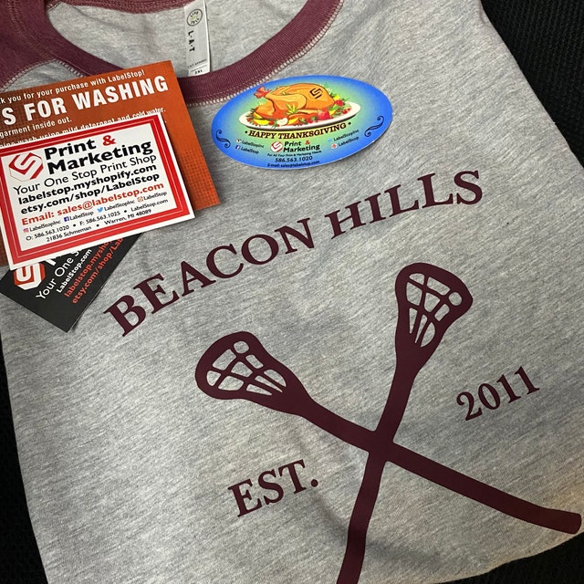  Adult McCall 11 Beacon Hills Lacrosse 2-Sided Jersey :  Clothing, Shoes & Jewelry