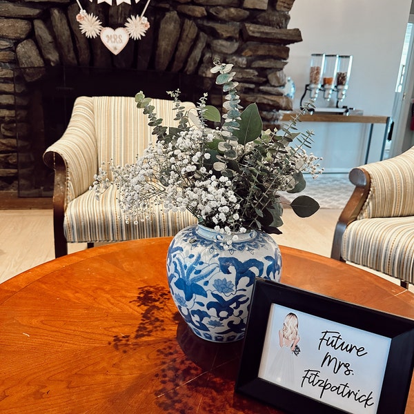 Future Mrs. | Custom Engagement Card | Personalized Wedding Stationery ...