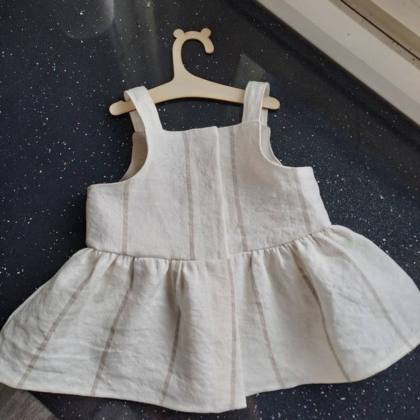 The Hamptons Sewing Pattern for Girls. Top and Dress PDF Layered ...