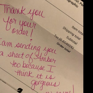 Etsy buyer added a photo of their purchase