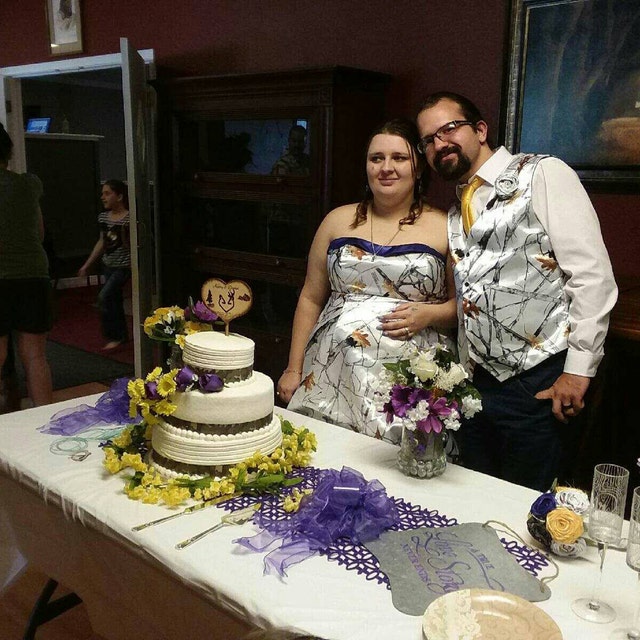 CAMO Wedding Dress Camo Prom Dress