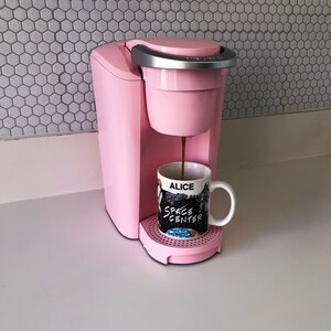 Hot pink coffee clearance maker