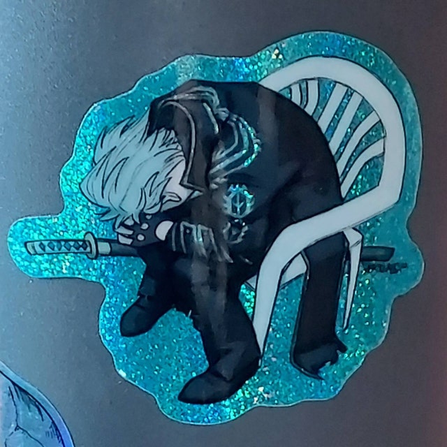 Vergil Sticker for Sale by elya dead