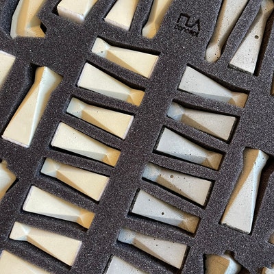 Modern Go Set, Wooden Go Board Game, Handmade Unique Go Set With Board ...