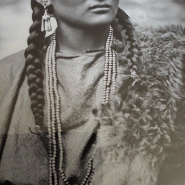 8x10 Female War Chief Pretty Nose PHOTO Fought Battle of Little Bighorn ...