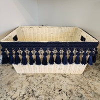 DÉCOPRO Ivory, Yellow Gold 3 3/4 Inch Imperial IITassel Fringe Style# TFI2 Color