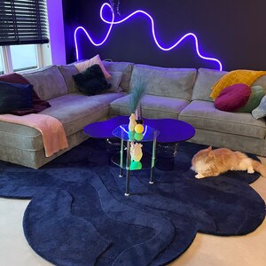 Contemporary Bohemian Soft Chunky Pebbles Hand Knitted Felted Wool ...