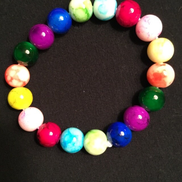 Glass Beads Assorted Glass Beads Assorted Beads 8mm Beads 8mm
