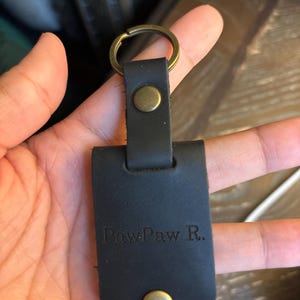 Man accessory - Leather keychain with photo, personalized gifts for him, keychain for him, gift ideas for men, unique photo gift for man