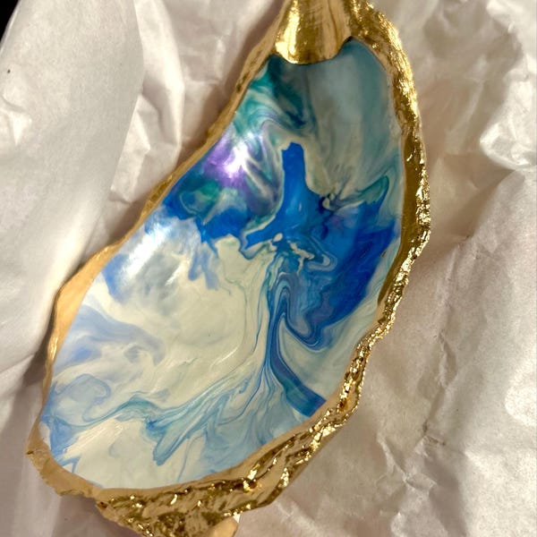 Oyster Shell Table Number Stand, Oyster Shell Place Card Holder,wedding ...