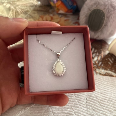 DIY Breast Milk Kit - GOLD Drop Shaped Together ketting