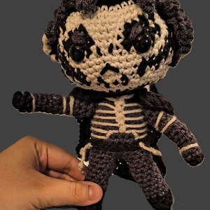 Harrowhark Nonagesimus Crochet Pattern - the Locked Tomb Amigurumi