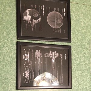 Death Star Poster, Death Star Print,star Wars Art, Darth Outline,star ...