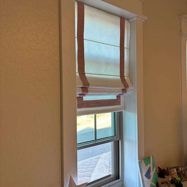 Custom Pelmet, Custom Box Valance, Fabric Millennium, Geometric Pattern ...