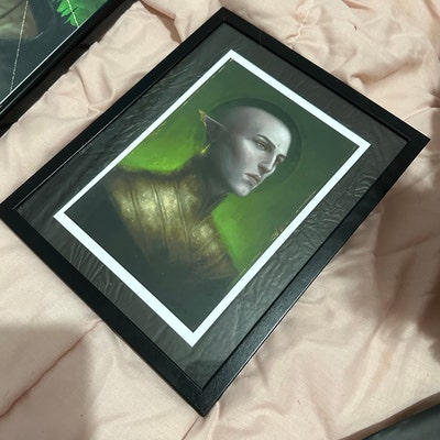 Solas Dragon Age Print - Etsy