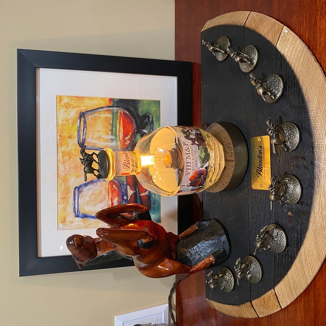 Blanton's Bourbon Half Barrel Head Stopper Display - Etsy 日本
