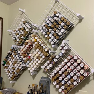 Acrylic Paint Storage for 2 Oz. Bottlescaddycraft - Etsy