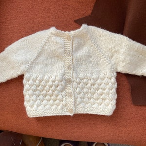 Knitting Pattern Malvern Baby Cardigan PDF Pattern - Etsy