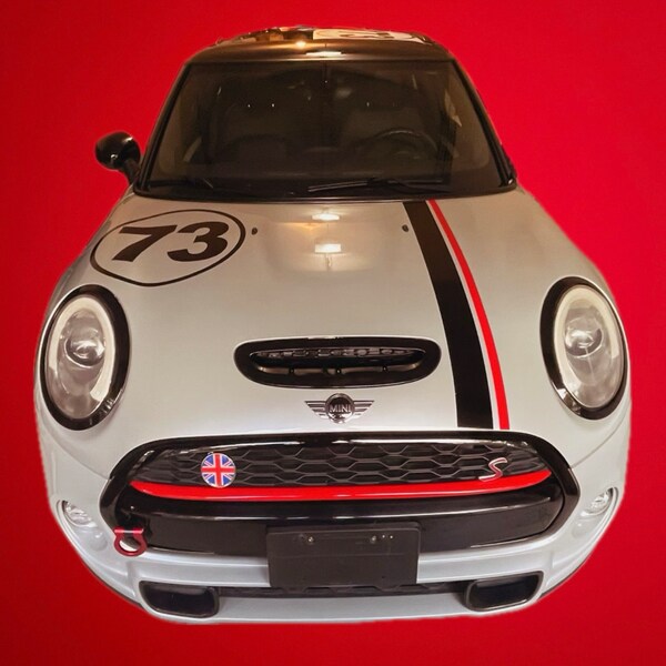 Custom Racing Number Decals (set of 2) - Car, Motorcycle Vinyl Stickers ...