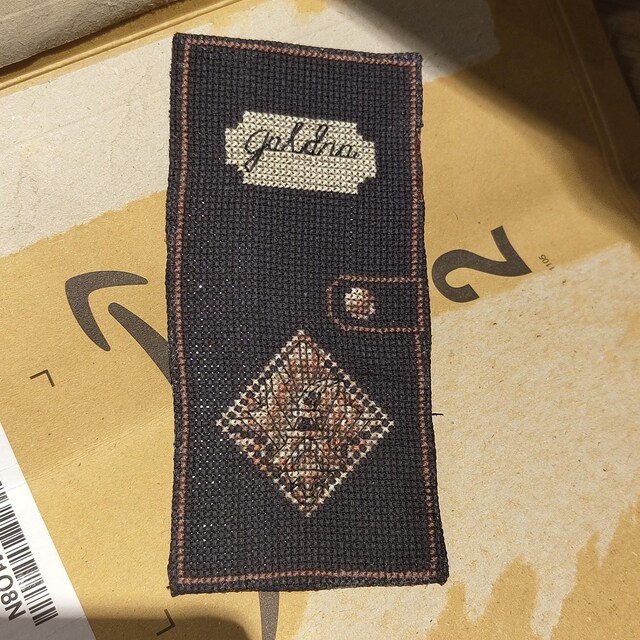 Gustave's Journal Bookmark Cross Stitch Pattern PDF – Clair Obscur