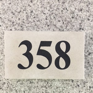 Address Stone House Number - Etsy