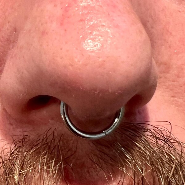 8g Earrings Kridzisw 2G Titanium Septum Ring Gauges Plug Tunnel