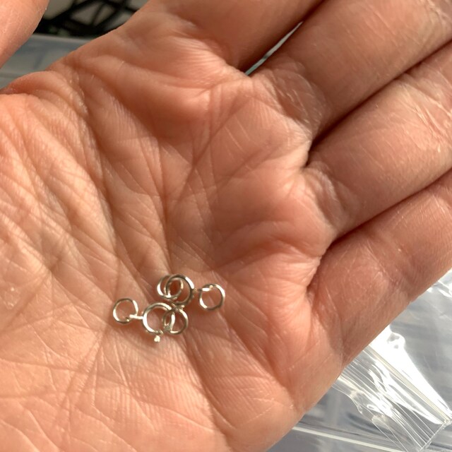 Sterling Silver Spring Rings, S925 Silver Spring Ring Clasp for