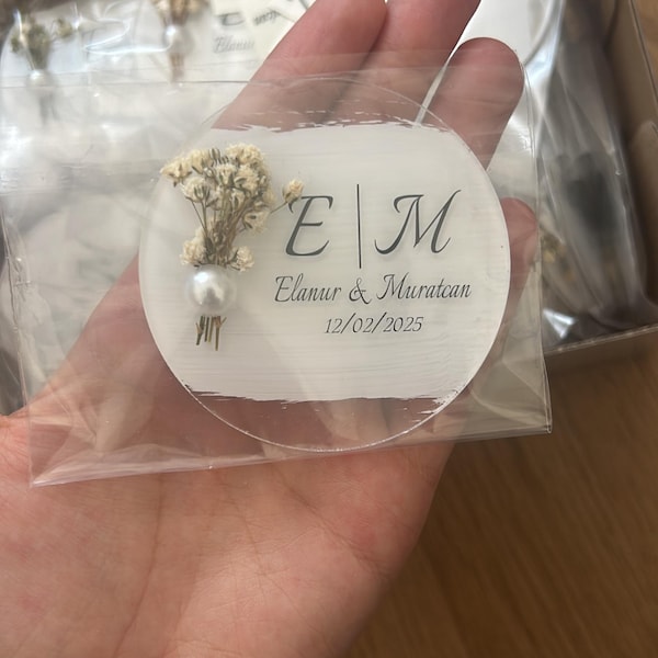 Personalized wedding candy and coffee favors engagement gift save the