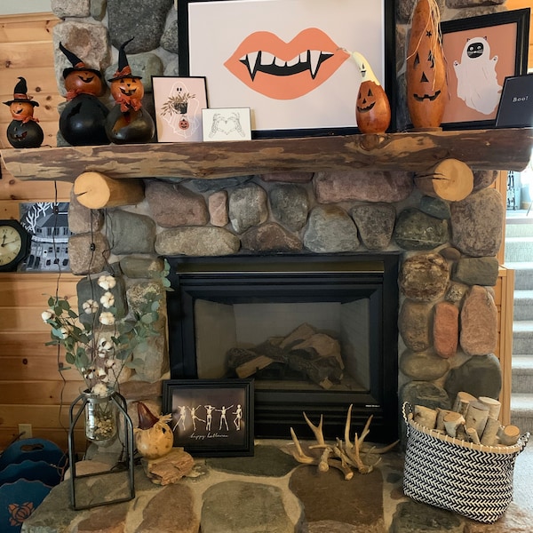 Halloween Art Mega Bundle Set, Set of 12, Halloween Gallery Wall ...