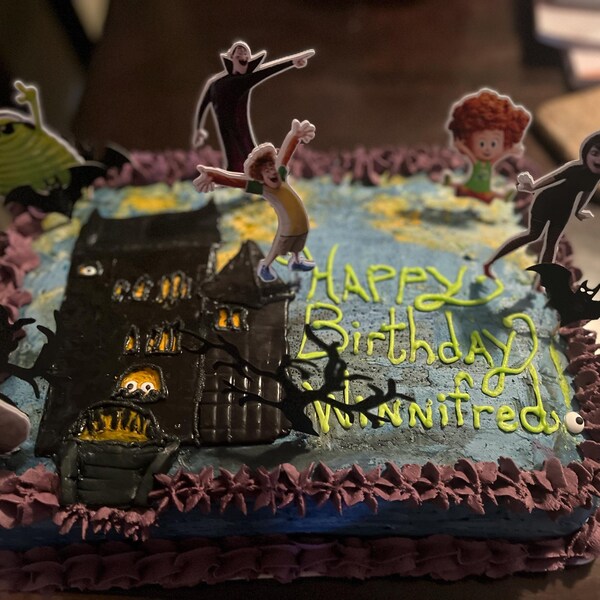 HOTEL TRANSYLVANIA - Topper, Cake Decoration, Printable, Hotel ...