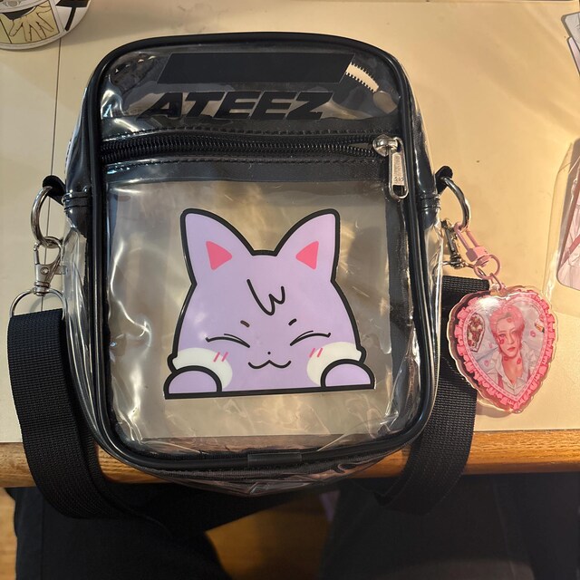 ATEEZ ANITEEZ TOUR 2025 Inspired Transparent Two-pocket