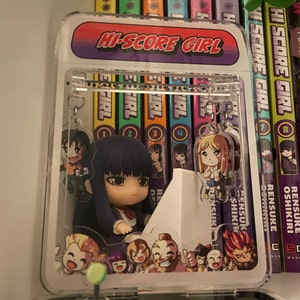 Hi Score Girl Keychains Etsy