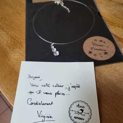 Collier Fantaisie Rouge Bordeaux Et Ivoire - Pour Robe De Mariée Ou Mariage - Verre, Avec étiquettes