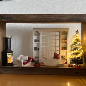Chimenea De Casa De Muñecas En Miniatura A Escala 1/12 Chimenea De Casa De Muñecas En Miniatura A Escala 1/12