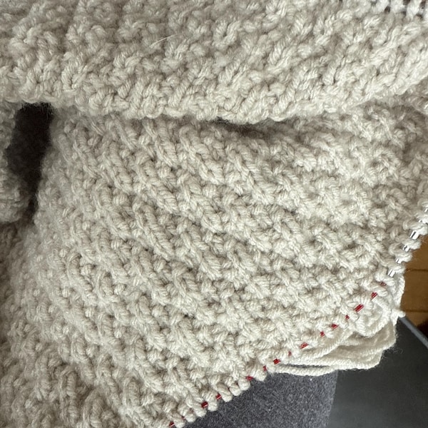 Billowy Knit Throw Quilted Look Blanket Pattern, Pretty Blanket Pattern ...