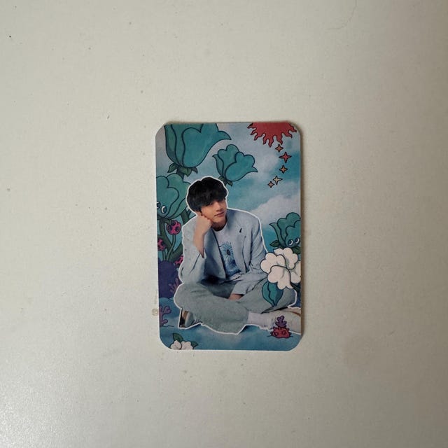 bts 2nd muster zip code 17520 ジミン トレカ BTS 2nd Muster ZIP CODE 17520 Official Mini Photo Card - V